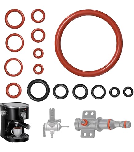 30 pz/set O-ring Per SAECO Macchina Da Caffè Valvola di Vapore Valvola di Usca Acqua Guarnizione Meccanica Accessori Per Elettrodomestici Da Cucina  1420