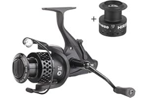 Hirisi Tackle® Faster Speed 5.5:1 Carp Fishing Reel For Freshwater Free Spool