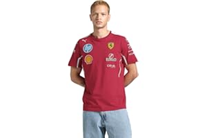 PUMA Scuderia Ferrari F1 Maglietta Squadra 2025 - Rosso