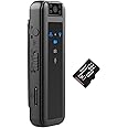 Recall Personal Body Camera Mini Pen 1080P HD BodyCam Small Pocket Body Camera with Audio and 16GB or 32GB Micro SD Card… (Recall ONE 64GB)