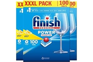 Finish Power Essential Dishwasher Tablets Lemon 300 Tabs