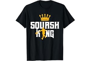 Raquette De Squash Joueur De Squash Great Squash King Gift T-Shirt