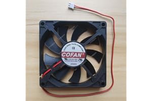 CYRMZAY Compatible For COFAN F-8015H12BII 12V 0.35A 8015 8CM 2-Wire cooling fan