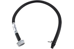 DRELD P6931 Lay Z Spa Hot Tub Air Inflate Inflation Hose Pipe Tube, Replacement for Coleman, Intex & Best-way Portable Spa Pump, Saluspa Pure-spa, Massage Bath Tub