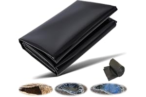 Dtyubfg Doublure D'étang Étanche HDPE Bâche pour Bassin À Poisson Extérieur Membrane Renforcée Liner Revêtement De Bassin pour Petits Étangs, 2X8m 6X12m 10X16m 14X14m