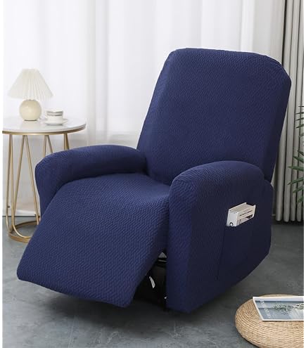 Copripoltrona Relax Reclinabile Elasticizzato Universale 1 Posto Jacquard,Fodera per Poltrona Reclinabile Relax 4-Pezzo con Tasche,Copri Poltrona Antiscivolo Removibile Lavabile-Khaki|1 Seater Copripoltrona Relax Reclinabile Elasticizzato Universale 1 Posto Jacquard,Fodera per Poltrona Reclinabile Relax 4-Pezzo con Tasche,Copri Poltrona Antiscivolo Removibile Lavabile-Khaki|1 Seater