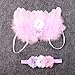 Koly Newborn Baby Angel Feather Wing Set Butterfly Wings Photo Prop Girls Hair Accessories
