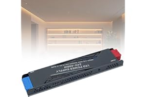SUCIKORIO 24V 400W Alimentation LED Driver 220V 24V AC 400W 16,6A LED Transformateur Ultra Fin LEDs Transfo Alimentation à Découpage Convertisseur De Tension AC à DC Pour Ruban LEDs Intérieur