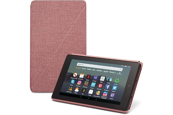 Étui pour tablette Fire 7 (compatible avec les appareils de 9ème génération, modèle 2019), Prune