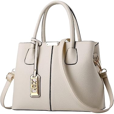 Vrouwen Handtas Schoudertas, Zomer Dames Tassel Handtas Zacht PU Leer Grote Capaciteit Tote Schouder Crossbody Bag Top Handvat Satchel Portemonnee Gift Tote Tas Kantoor Tas voor Werk Reizen Winkelen