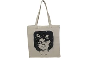 Cala Verde - Tote bag tela 37x40cm con asas cómodas – Tela gruesa 340 gr/m2 algodón - Bolsa compra plegable/Bolso shopper - Bolsa de tela - Bolsas reutilizables