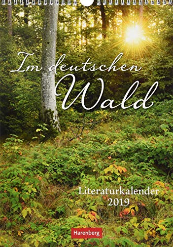 Im deutschen Wald - Kalender 2019: Literaturkalender