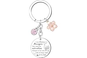 KJKJKJ Regalo Amigos, llaveros de amistad,Regalo Amiga,Llaveros Para Amigas,Hermanas Llaveros,Tu Mejor Amiga Regalo, Amigas Regalos de Cumpleaños,Regalo Graduación,Regalo Amigas Navidad