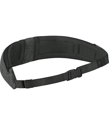 Ceinture De Hanche Tatonka – Hüftgurt Polyvalent Pour Sac à Dos, Ajustement Ergonomique – Noir