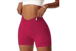 NIBESSER Gym Shorts for Women UK Seamless Cycling Short Shorts Ladies High Waisted Booty Shorts Tummy Control Workout Running Biker Yoga Shorts Butt Lifting Stretchy Tights