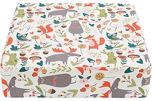 Sitzerhöhung Stuhl, ACMEDE Baby Tragbar Sitzkissen Cartoon Design für Kinder, Tragbares Boostersitze Sitzerhöhung mit 2 Gurte Sicherheitsschnalle Sitzerhöhung Kinder für Esstisch (beige-animals)