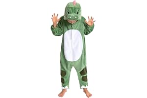 OLAOLA Combinaison Pyjama Garçons Filles Animaux Costume Unisexe Enfant Onesie Carnaval Halloween Cosplay Deguisement Kigurumi Pyjamas Fête Vêtements de Nuit
