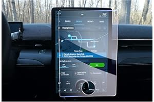 GAFAT Compatible with Ford Mustang Mach-E 2021-2025 2026 15.5" Navigation Screen Protector, 15.5 Inch Tempered Glass Screen Protector for Mustαng Mach-E Infotainment SYNC 4, 9H Anti-Scratch