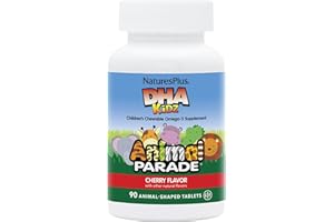 ‎NATURE'S PLUS Natures Plus Animal Parade Childrens Chewable DHA 90 chewable tablets
