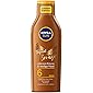NIVEA SUN Tropical Bronze Sonnenlotion LSF 6 (200 ml), Sonnenschutz für langanhaltende Bräune ohne Selbstbräuner…