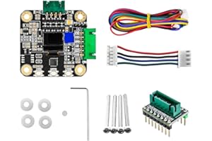 ‎ICKIYA 3D-Drucker-Schrittmotor-Treiber, MKS SERVO42C NEMA 17 geschlossener Schlaufen-Schrittmotor-Treiber verhindert Multi-Schritt und Verlust, kompatibel mit MKS Gen L SGen L SKR 2 /BTT Octopus V1.1