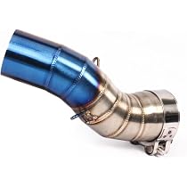 Tuyau D'échappement Intermédiaire Vobor Pour Kawasaki Z900 2017-2018 - Acier Inoxydable - Diamètre 51mm