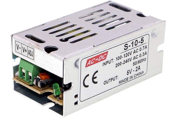 Alimentation 5V 2A 10W Transformateur AC 110V / 220V à DC 5V Convertisseur de Commutation