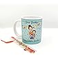 Pikkme Rakhi Gift for Brother and Sister | Pack of Raksha Bandhan Gift Designer Rakhi and Printed Mug 325 ML (Theme 1)