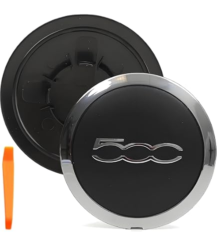 Enjoliveurs Fiat 500 / 500C Origine - Jeu De 4 Pièces 51884863 / 51803170