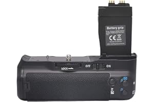 Meike/Mcoplus LCD Timer Battery Grip Pack Holder with IR Remote for Canon EOS 550D 600D 650D 700D/ Rebel T2i T3i T4i T5i Replacement of BG-E8 (MCO-550DL)