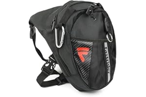 DQMEN Bolso de Pierna Monedero Multifuncional de Nylon para Viajes Ciclismo Escalada Senderismo Camping Riding Bike Motorcycle Pack Bolso de Pierna de Tela de Lona