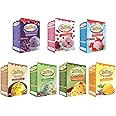 Black currant + Rose + Strawberry + Rajbhog + Pista + Kesar Pista + Mango Ice cream powder (100g*7) | 700g