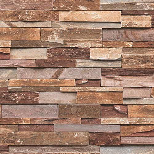 ZQ@QXChinese antique brick, 3D Wallpaper, wallpaper, 53*1000cm,yellow
