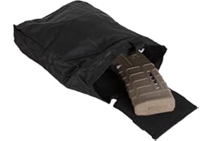 ‎TASMANIAN TIGER Tasmanian Tiger Magazintasche TT Dump Pouch Light, Black, 10 x 10 x 1 cm, 0.1 Liter, 7643