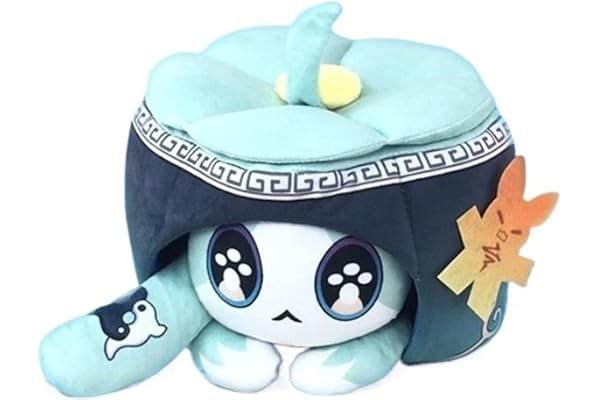 TOPLITHE Star Rail Peluche, Firefly Silver Wolf Sparkle Dan Heng Blade Kafka Clara Honkai Plushie Figure Doll Anime Collection for Les Cadeaux des Fans(Huohuo,16CM/6IN)