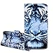Produktbild Samsung Galaxy S7 Lederhülle,Samsung Galaxy S7 Ledertasche,Leweiany Bunt Farbig Tiger Muster Premium Handy Geldbörse Style Strass Handyhülle TPU Rahmen Ledertasche im Bookstyle Ständer Hülle Kunstleder Flip Wallet Tasche Cover Schutzhülle mit Magnetverschluss Kartenfächer Standfunktion Klapphülle Brieftasche Hülle Etui Schale für Samsung Galaxy S7