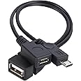 OTG Power Cable for Firestick 4K/4K Max/Lite/Cube/2nd Gen - High-Speed USB Host Adapter, 6-Inch