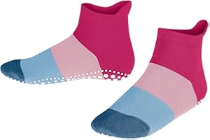 FALKE Unisex Kinder Colour Block Stoppersocken rutschhemmende Noppen auf der Sohle komfortabel mit Plüsch hautfreundlich flache Naht gegen Druckstellen atmungsaktive nachhaltige Baumwolle 1 Paar