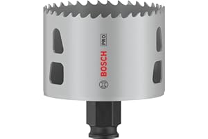 Bosch 1x PRO Multi Material Power Change Plus Lochsäge (für Weichholz, Trockenbauwand, Ø 68 mm, Professional Zubehör Bohrmaschine)