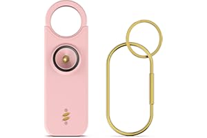 OQIMAX Personal Alarms for Women, Rechargeable 135dB Loud Personal Safety Alarm, Multi-Function LED Light, Dual-Activation Mode Panic Alarm for Women, for Students, Kids, Walker, Elderly (Pink)