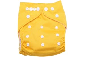 GAROSA Baby Cloth Pocket Diaper Breathable Waterproof Nappy Pants Adjustable Super Absorbent Underwear Pants for Baby Infants, Leak Free(#1)