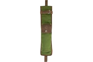 Valhalla Gear, Bushcraft Axe Carrier, Lumberjack Outdoor Essential, Camping Accessories, Water Resistant Canvas and Full Grain Leather, Handmade, Olive