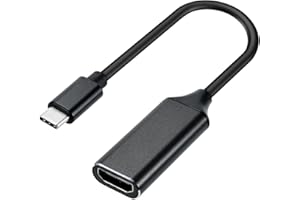 FIOUSY Type-C to HDMI 4K Adapter, USB C to HDMI Adapter, Compatible with Samsung S8/S9/S10, DELL, Macbook Pro2016/2017/2018/2019, IPAD Pro2018