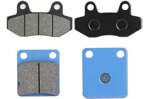 YOSOO HEALTH GEAR Pitbike Back Brake Pads, Motorcycle Front and Rear Brake Pads, 4pcs Brake Pads for 50 90 110 125 140 150 160cc Pit Dirt Bike