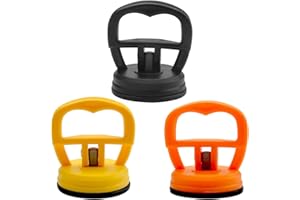 BRISKORE 3 Stück Auto Dent Saugnapf, Heavy Duty Saugheber Vakuumsauger Gummisauger Dent Abzieher Auto Reparatur Saugnäpfe Dellen Reparatur Abzieher Kleine Saugnäpfe