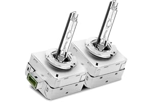 MOTORHOOK 2 Stück D3S Xenon Brenner 12V 35W,Xenon-Scheinwerferlampe, 8000K Kaltblau, D3S mit Zertifizierung, Ersatz für HID-Xenonlampen, Stabile Leistung & Extrem Langlebig