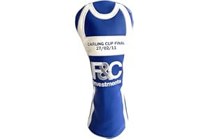 Caddy Club Golf Fairway Headcovers – Perfect Golf Gift – Fits All Major Brands – Classic Football Club Designs – Premium Stitching, Durable Lining – Multiple Designs