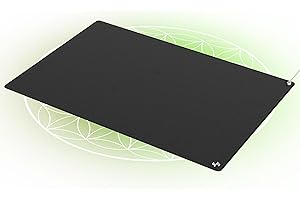 ‎WIM SPA Wim Spa [Das Original] Universal Grounding Mat Erdungsmatte Desk Matte - mit EU Stecker und 5,80m Kabel - Steigern Sie ihr Wohlbefinden, besserer Schlaf uvm. (60x90 cm - Meditate)
