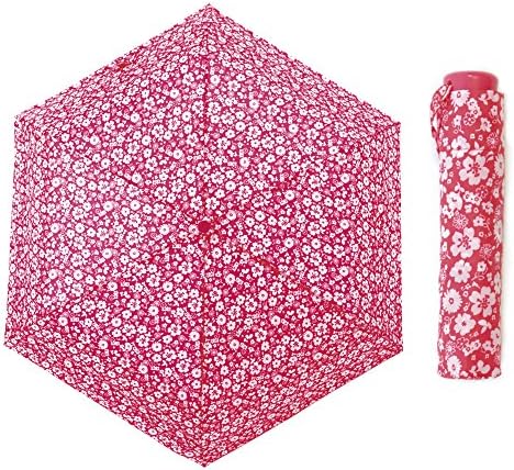 Drizzles Ladies Supermini Fashion Umbrella Assorted Theme (Pink Floral)