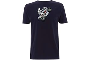 TIME 4 TEE Classic CBR Fireblade Stormtrooper Men's T-Shirt 90s Bike Motorcycle RR 1000cc Starwars Motorbike